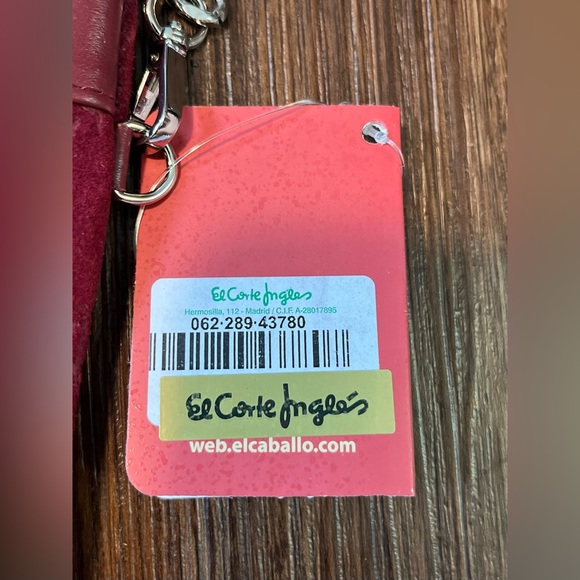 NWT el caballo leather crossbody with removable chain to switch to clutch. Spain - Picture 8 of 14